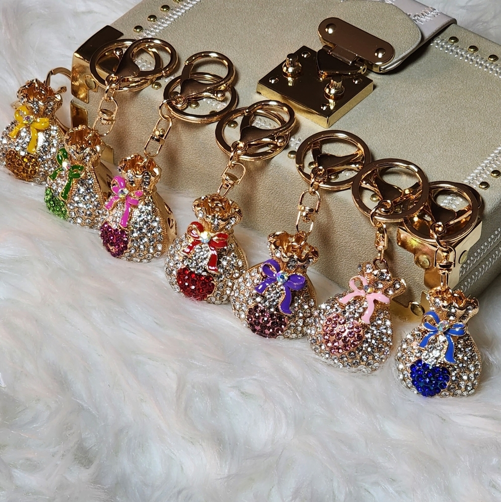 UNBRANDED Money Bag Charm/Keychain